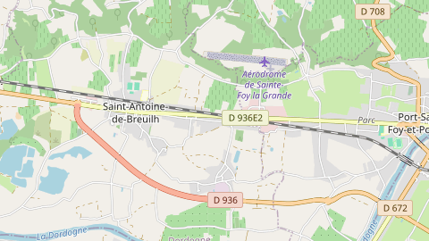 Carte de localisation de l'évènement