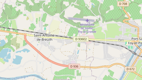 Carte de localisation de l'évènement