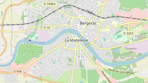 Carte de localisation de l'évènement