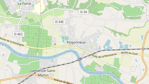 Carte de localisation de l'évènement