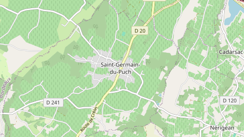 Carte de localisation de l'évènement