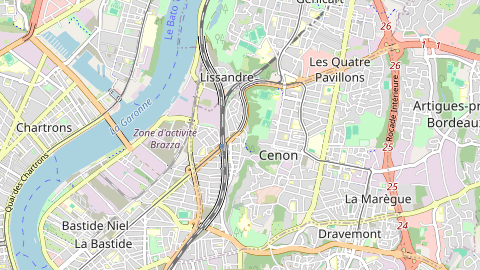 Carte de localisation de l'évènement