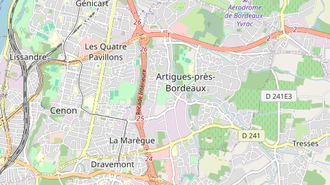 Carte de localisation de l'évènement