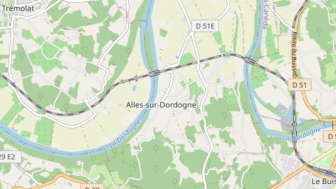 Carte de localisation de l'évènement