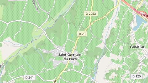 Carte de localisation de l'évènement