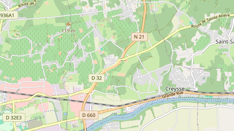 Carte de localisation de l'évènement