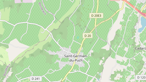 Carte de localisation de l'évènement