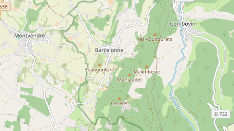 Carte de localisation de l'évènement