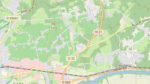 Carte de localisation de l'évènement
