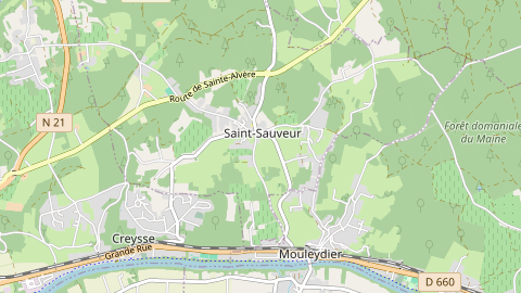 Carte de localisation de l'évènement