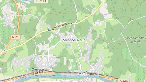 Carte de localisation de l'évènement
