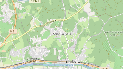 Carte de localisation de l'évènement