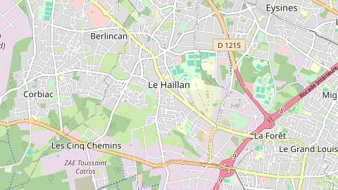 Carte de localisation de l'évènement