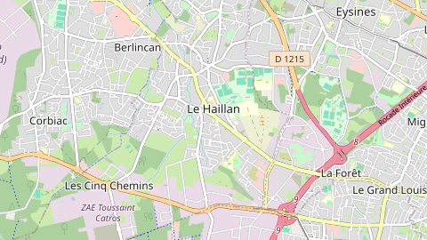 Carte de localisation de l'évènement
