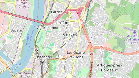 Carte de localisation de l'évènement