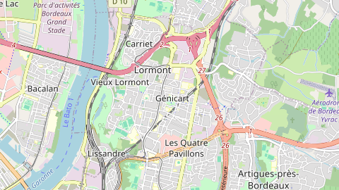 Carte de localisation de l'évènement