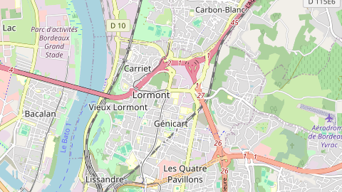 Carte de localisation de l'évènement