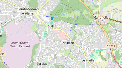 Carte de localisation de l'évènement