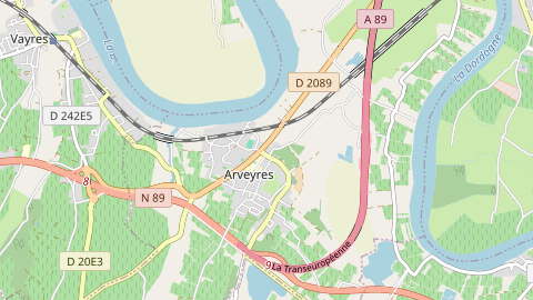 Carte de localisation de l'évènement