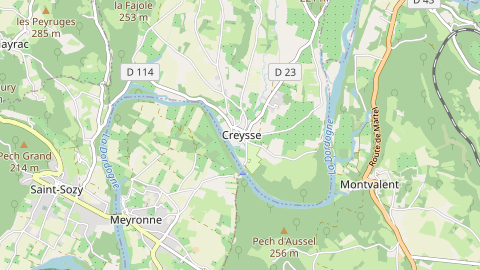 Carte de localisation de l'évènement