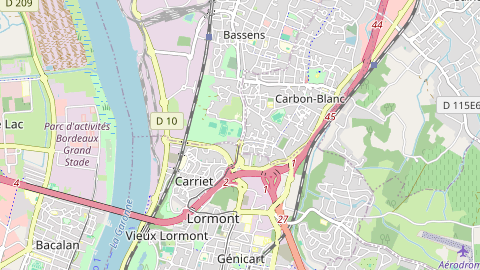 Carte de localisation de l'évènement