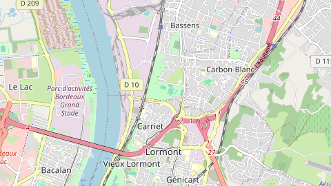 Carte de localisation de l'évènement