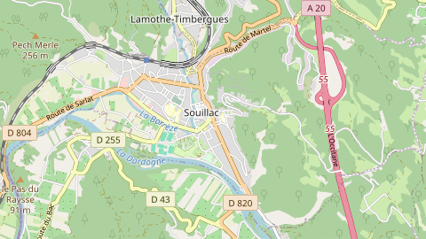 Carte de localisation de l'évènement