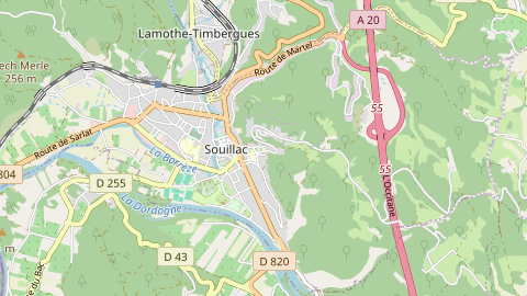 Carte de localisation de l'évènement