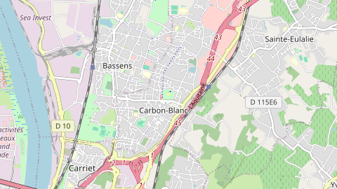 Carte de localisation de l'évènement