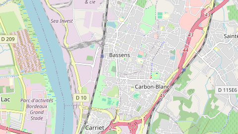 Carte de localisation de l'évènement