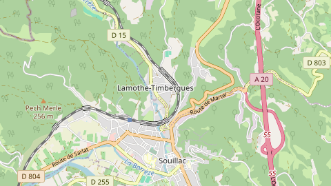 Carte de localisation de l'évènement