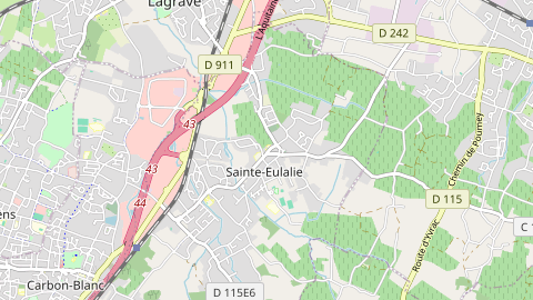 Carte de localisation de l'évènement