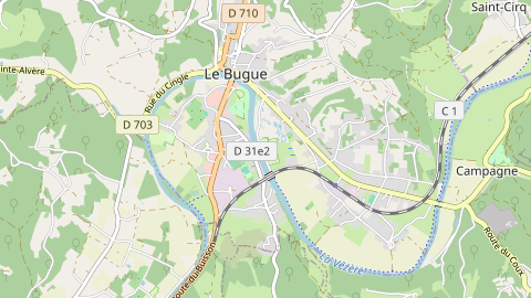 Carte de localisation de l'évènement