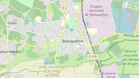 Carte de localisation de l'évènement