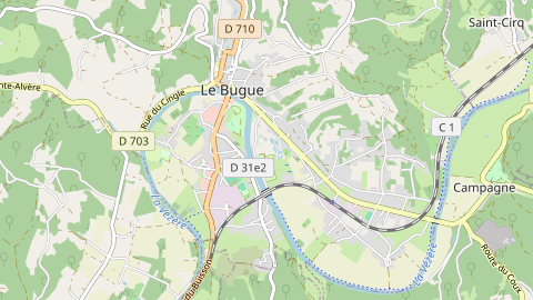 Carte de localisation de l'évènement