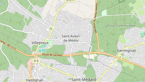 Carte de localisation de l'évènement
