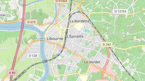 Carte de localisation de l'évènement