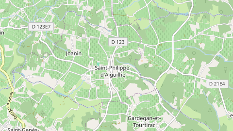 Carte de localisation de l'évènement