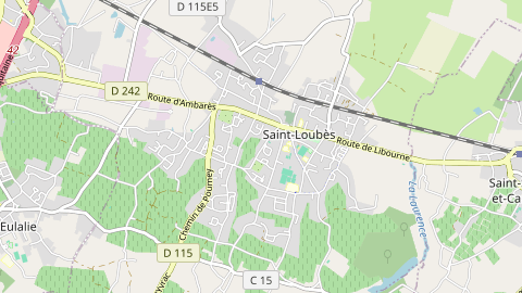 Carte de localisation de l'évènement