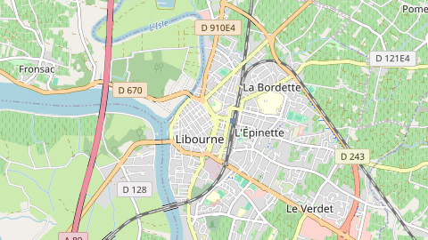 Carte de localisation de l'évènement