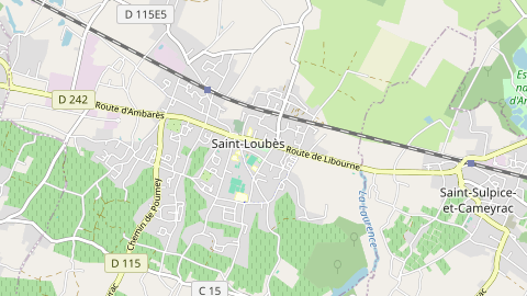 Carte de localisation de l'évènement