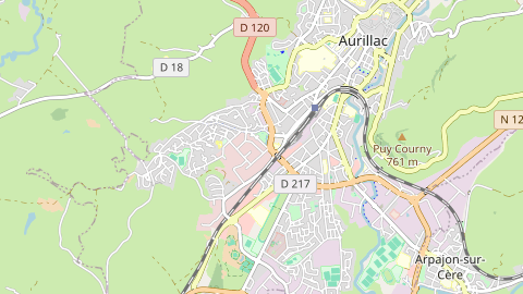 Carte de localisation de l'évènement