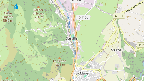 Carte de localisation de l'évènement