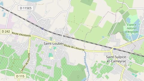 Carte de localisation de l'évènement