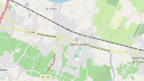 Carte de localisation de l'évènement