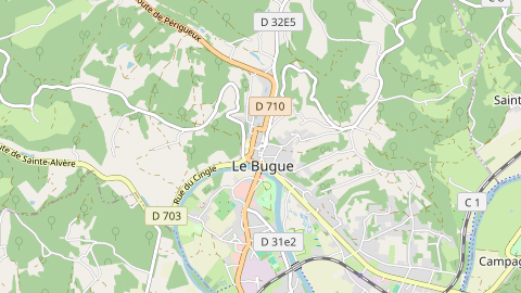 Carte de localisation de l'évènement