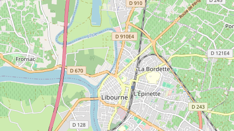 Carte de localisation de l'évènement