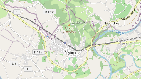 Carte de localisation de l'évènement