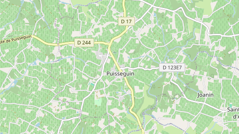 Carte de localisation de l'évènement