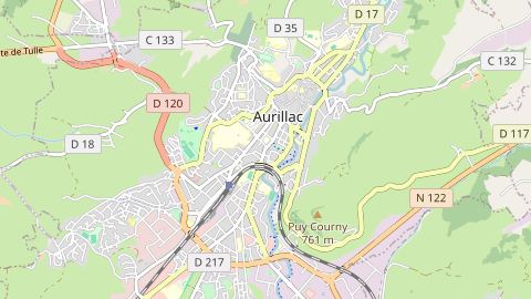 Carte de localisation de l'évènement